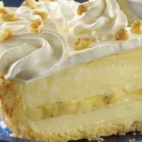 Whole Banana Cream Pie · Fresh bananas are sliced and layered with a fresh vanilla cream filling, topped with whipped...