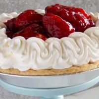 Whole Fresh Strawberry Pie (Seasonal) · Fresh glazed strawberries piled high in a fresh-baked pie shell.