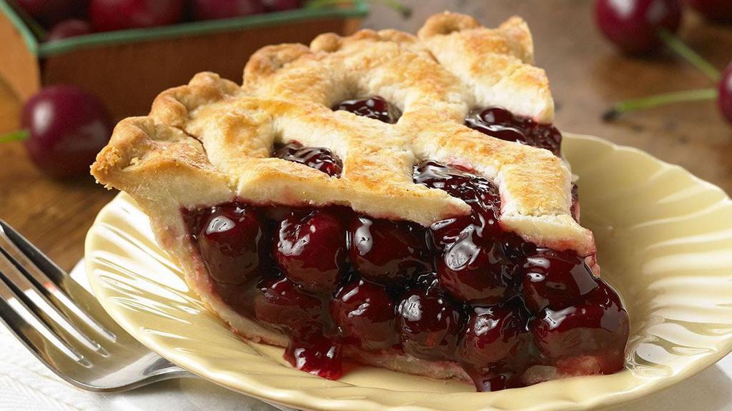 Whole Cherry Pie · Loaded with juicy cherries and packed with flavor in a flaky double crust.