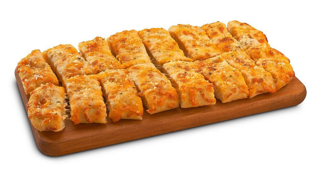 3 Cheeser Howie Bread® · 16 bread sticks topped with butter, garlic herb seasoning, mozzarella, cheddar & Parmesan. 90 calories per piece.