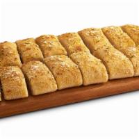 Howie Bread · 16 bread sticks topped with butter, garlic herb seasoning & Parmesan. 70 Calories.