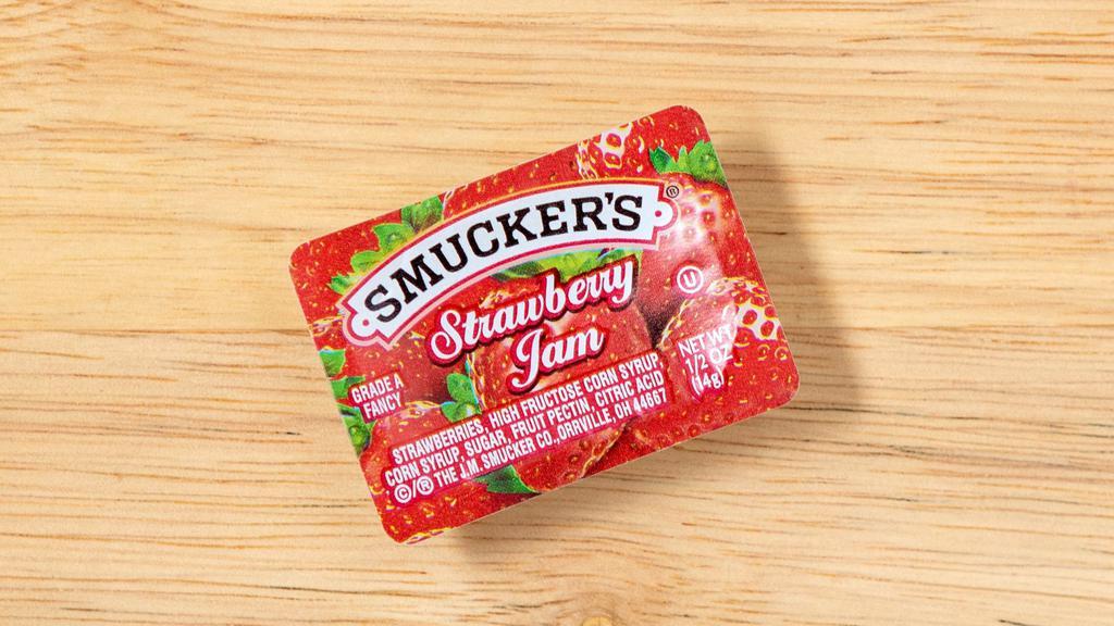 Strawberry Jam · 2x Individual portion of Jam.