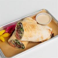 Build A Wrap · Your choice of filling wrapped in xl pita. Choose a protein. Choose up to two sauces. Choose...