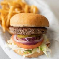 Impossible Burger · LTOP, mayo,  brioche bun