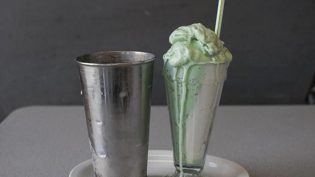 Milkshake - · A real old-fashioned milkshake that's thick and delicious! Choose from our irresistible homemade ice cream flavors and/or syrups.