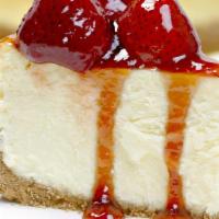 Slice Of Cheesecake  · Strawberry or Original