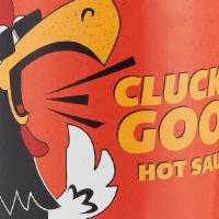 Cluckin' Good Hot Sauce  · 8 oz bottle