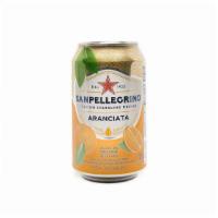 San Pellegrino Orange · 11.15 fl oz (330 ml) sparkling orange juice can.