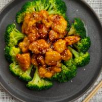 General Tso'S Chicken · Spicy. Big chunks of chicken lightly breaded, fried until crispy, cooked in a spicy orange f...