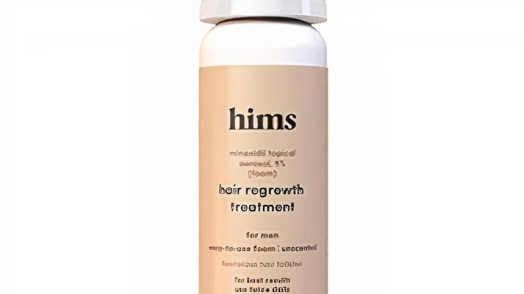 Hims Minoxidil 5% Foam - Extra Strength Topical Hair Regrowth Solution For Men (2 Oz) · Look and feel your best with thicker, fuller hair—thanks to this FDA-approved minoxidil foam. It’s clinically proven to regrow hair in 3-6 months, no pills required. Tackle male pattern baldness head-on with this easy-to-use minoxidil foam