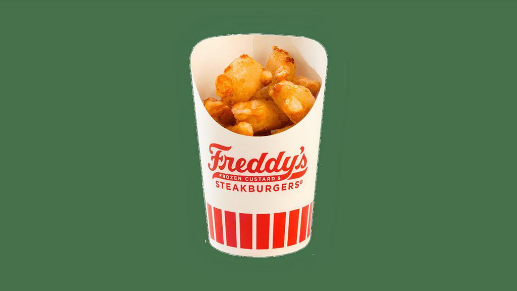 Cheese Curds via Freddy's Frozen Custard & Steakburgers