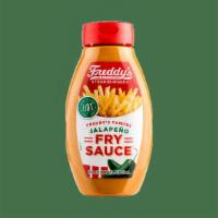 Freddy'S Famous Jalapeño Fry Sauce® · 18oz Bottle of Freddy's Famous Jalapeño Fry Sauce®