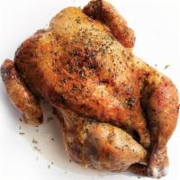 Whole Chicken · 2 breasts, 2 thighs, 2 wings & 2 legs.-Comes cut up (more than 3 chickens requires more time)