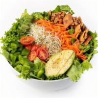 Veggie Salad · Get all the garden goodies in this salad packed w/ lettuce, avocado, tomatoes, broccoli, car...