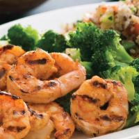 Power Plate With Shrimp · Grilled shrimp and choice of two sides