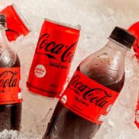 Coke Zero  · Coke Zero. Zero calories...  And if you are salvadorian it will be Coke Cerote!
