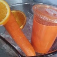 Fresh Extract Carrot Juice · Get a vitamin boost with this carrot juice