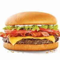 Sonic® Bacon Cheeseburger · Everything you ever wanted in a cheeseburger with bacon. A juicy, 100% pure beef patty sandw...
