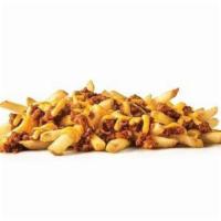 Natural-Cut Fries With Chili & Cheese · Crispy, golden brown sticks of potato goodness. Get 'em with your combo, or on their own smo...