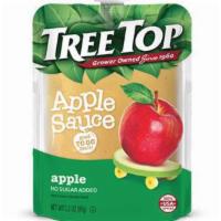 Tree Top Apple Sauce · Apple Sauce made with (100%) USA apples. It's as pure and simple as that. No Spoon, no mess ...