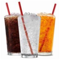 Soft Drink · Thirsty? Bubbly refreshments with your choice of flavor add-ins, all served over our famous ...