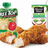 Wacky Pack Chicken Strips · A kid-friendly finger food. Two crispy-on-the-outside, juicy-on-the-inside all white meat ch...