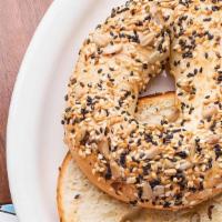 Bagel · Plain, seeded or onion