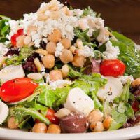 The Urth Salad - Full · Our famous salad made with locally grown mixed greens, feta cheese, Roma tomatoes, hearts of...