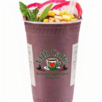 Amazon Rainforest Smoothie™ · A tropical fruit delight with acai, mango, pineapple, and banana