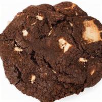 Triple Chocolate Chunk · Our delicious chocolate cookie made with semi sweet, dark and white chocolate.