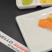 Salmon Sushi(2Pcs) · 2 pieces.