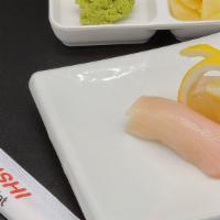Yellowtail Sushi(2Pcs) · 2 pieces.