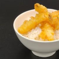 Kids Shrimp Tempura Bowl · shrimp tempura with steam white rice