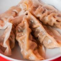 5 Pack Dumplings · Steamed with your choice of filling between Ginger Chicken and Green Vegetable.
