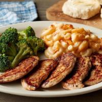 Grilled Chicken Tenders · Marinated and grilled chicken tenders. Served with your choice of 2 or 3 Country Sides and h...