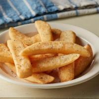 Steak Fries · Steak Fries seasoned with Garlic Salt. Packed hot and ready to serve..