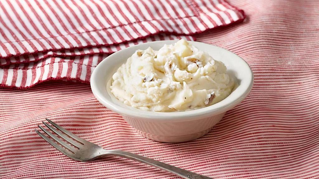 Mashed Potatoes · Creamy Mashed Potatoes with a hint of margarine, Black Pepper and Salt. .