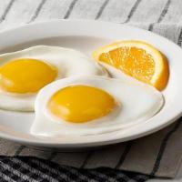 Two Eggs*, Any Way You Like 'Em · Two farm fresh eggs* served any way you like 'em..