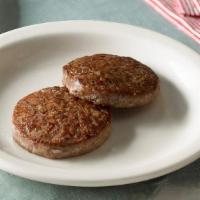 Smoked Sausage Patties · Enjoy a side of Two Smoked Sausage Patties..