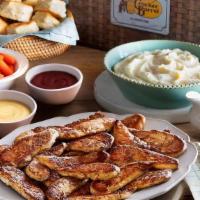 Grilled Chicken Tenderloins Family Meal Basket · Bring home our marinated and grilled chicken tenderloins  served with BBQ and Honey Mustard ...