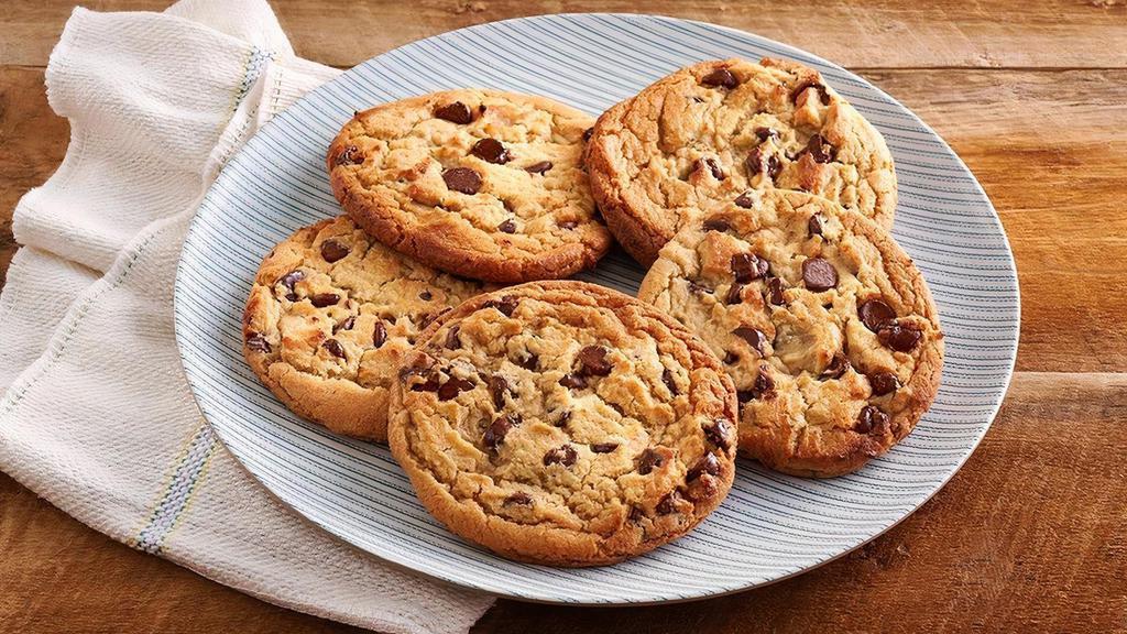 Homestyle Chocolate Chip Cookies (Serves 5) · Serves 5 | Five Homestyle Chocolate Chip Cookies..