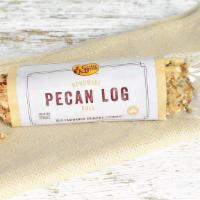 Pecan Log - 3Oz. · An old-fashioned tradition. Our Pecan Logs are a handmade creation of rich nougat, dipped in...