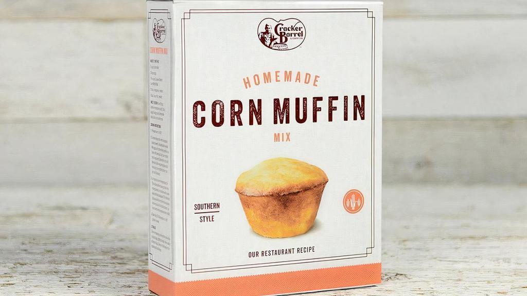 Cracker Barrel Corn Muffin Mix · If you love the corn muffins at Cracker Barrel ® , just wait 'til you whip up a batch in your own kitchen. They're delicious for breakfast, lunch or dinner--whether plain or dressed up with creamy butter, tangy jam or sweet local honey.