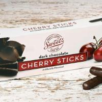 Dark Chocolate Cherry Sticks · Dark Chocolate and Cherry, what a great match for your sweet tooth. Enjoy cherry jelly cente...