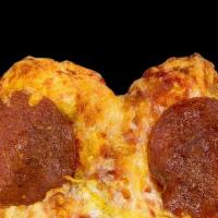 Double Pretzel Pizza - Pepperoni · Double philly pretzels with pizza sauce and jack/cheddar cheese and pepperoni