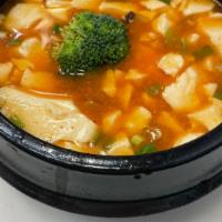 Veggie Tofu Soup · 