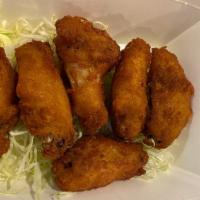 Fried Chicken Wings · 5 pieces.