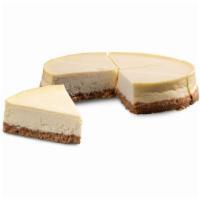 Cheesecake · Smooth and creamy cheesecake.