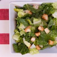 Signature Caesar Salad · Signature. Romaine lettuce, garlic croutons, gourmet Parmesan cheese, garlic caesar dressing...
