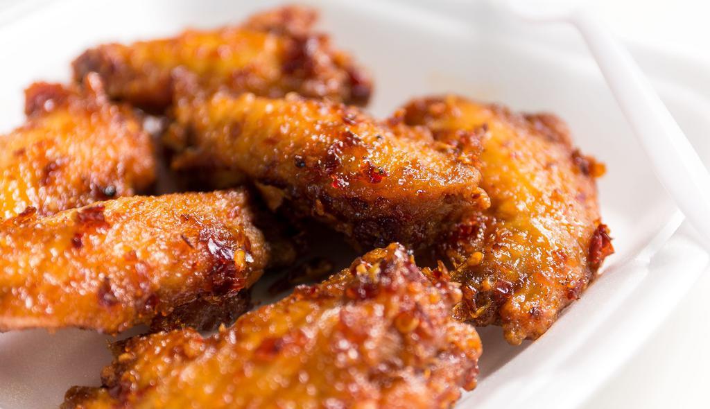 Fried Chicken Wings · 4 pieces.